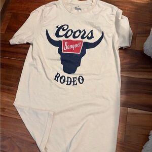 Coors‎ Banquet Rodeo T-Shirt size small 0114